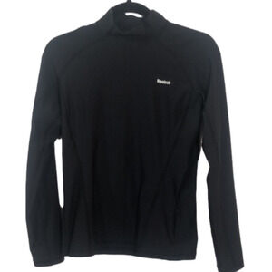 REEBOK exercise top, black, medium like new